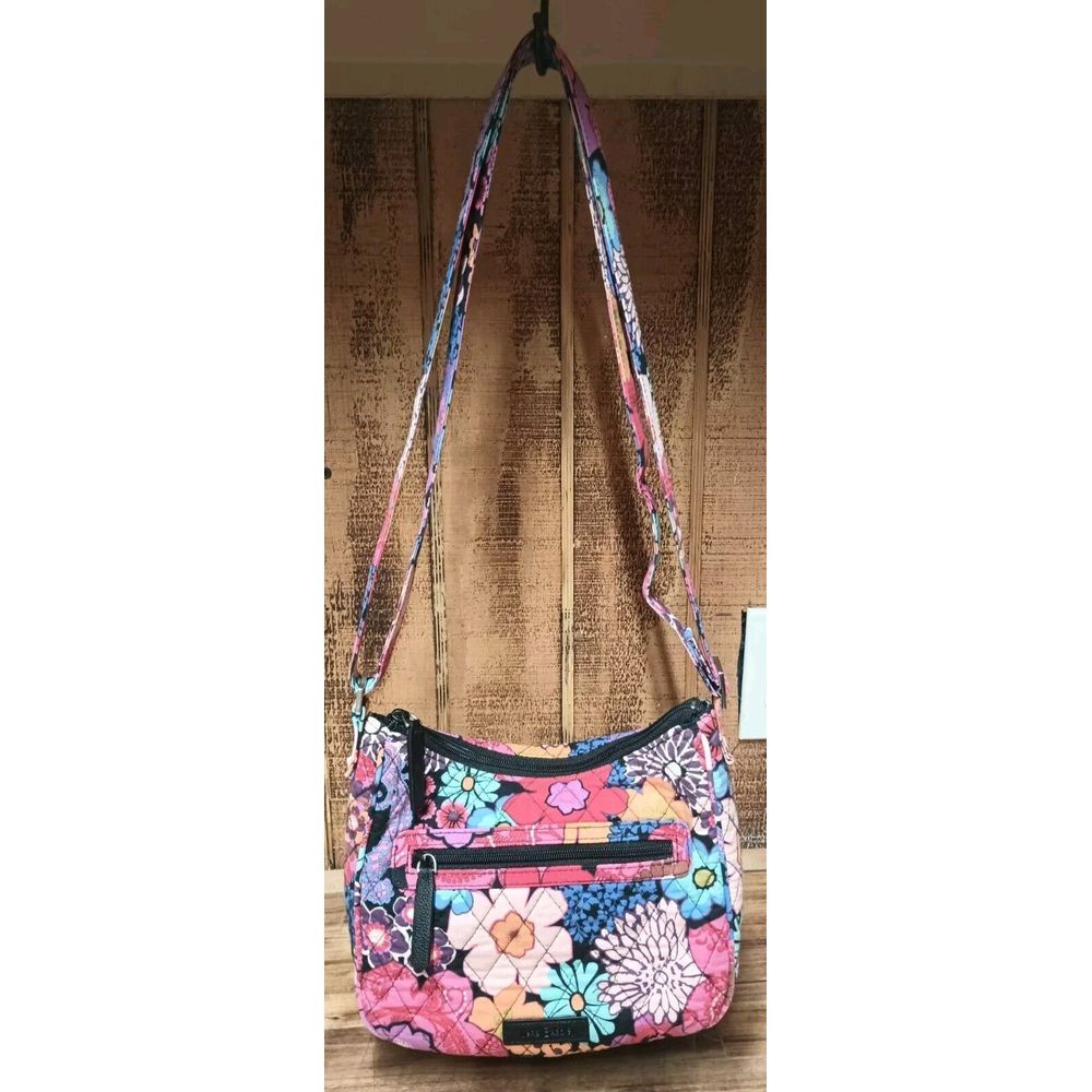 Vera‎ Bradley Floral Fiesta Pattern Crossbody bag